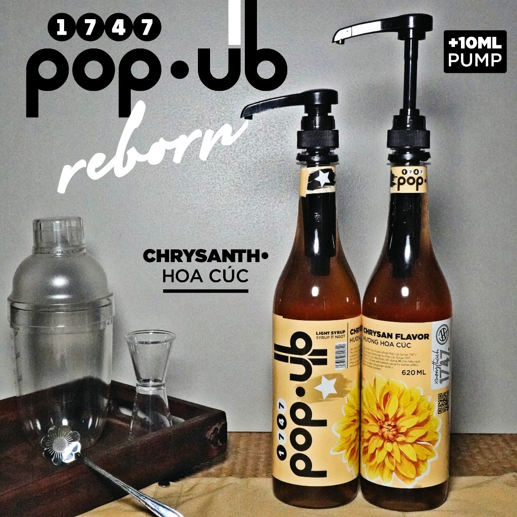 Syrup HOA CÚC • POP-UP 