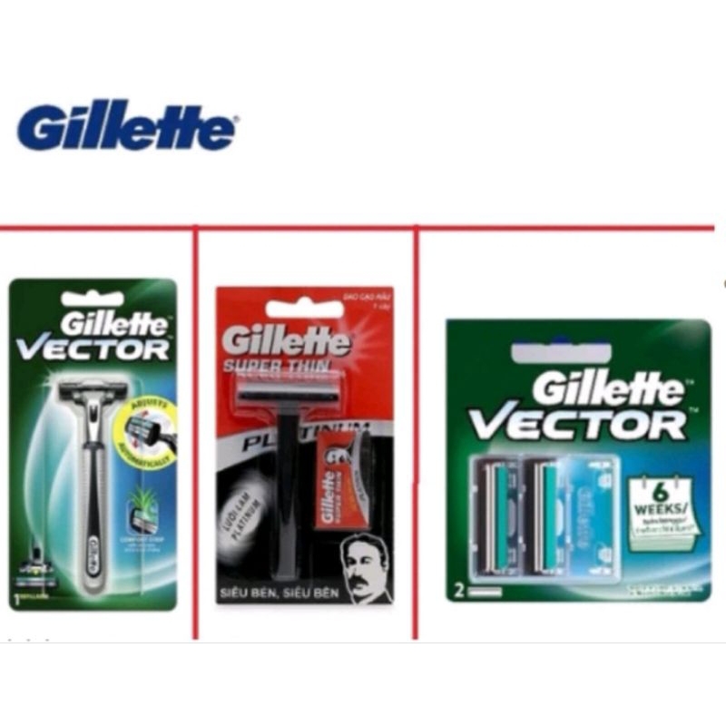 Dao cạo râu Gillette Vector / lưỡi cạo râu Gillette