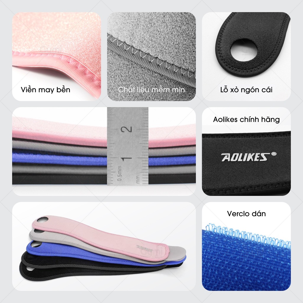 Băng quấn cổ tay Aolikes A-7937 - Hỗ trợ bảo vệ khớp cổ tay - AL7937