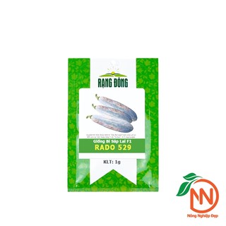 Hạt Giống Bí Sáp Lai F1 [ Gói 1g ] - Bí Đỏ Trái Dài