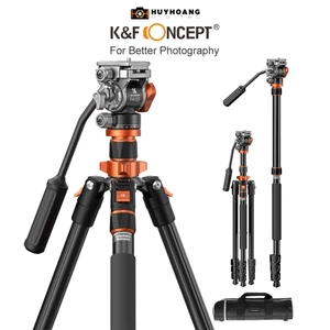 Chân máy ảnh K&F CONCEPT K234A7 + Ballhead FH-03 KF09.136