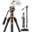 Chân máy ảnh K&F CONCEPT K234A7 + Ballhead FH-03 KF09.136