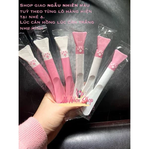 Cây đắp / lấy mặt nạ silicone mềm chân mèo màu hồng cute
