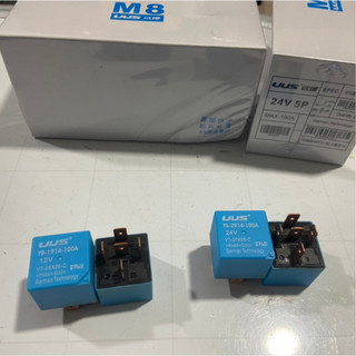 Rơ le 5 chân M8 UUS 100A 12v 24v.