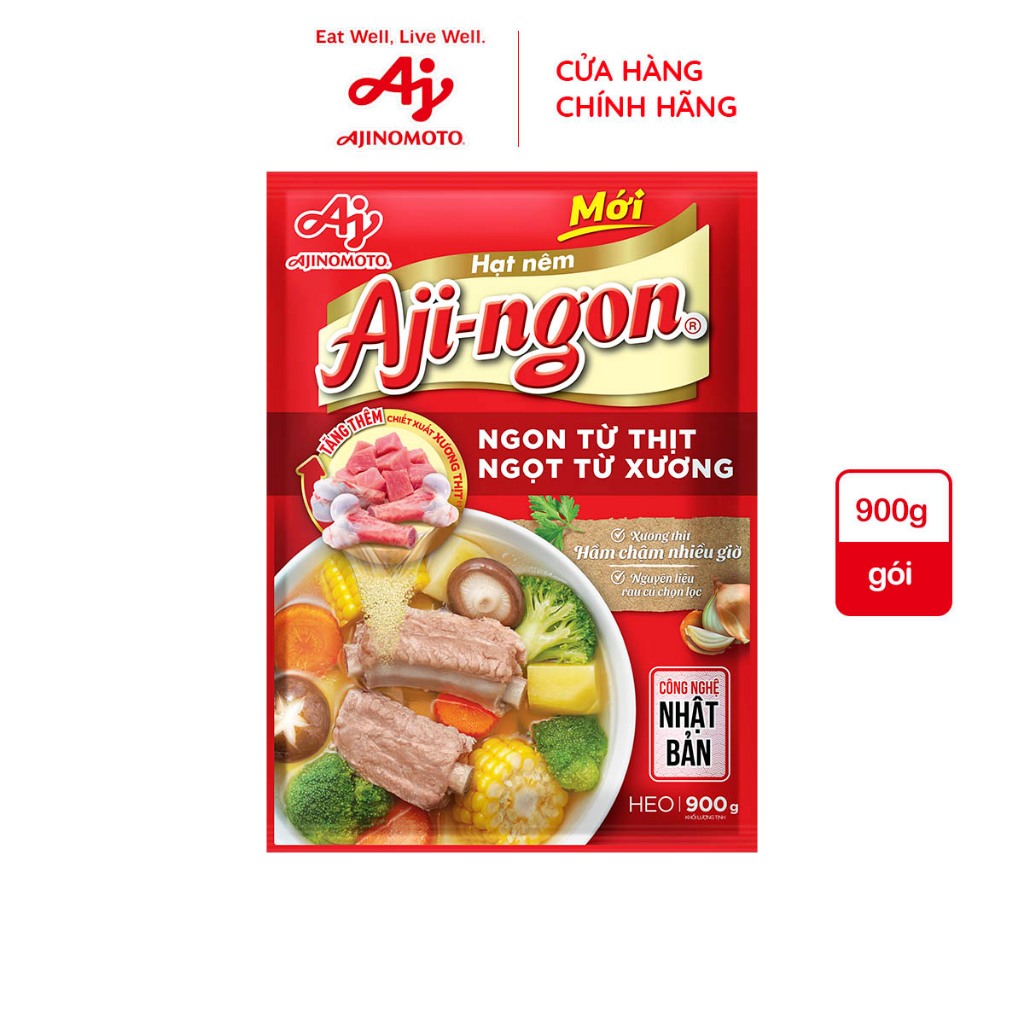 Ảnh Gói Hạt Nêm Aji-ngon® Heo 900g/Gói 1