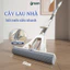 Cây lau nhà tự vắt Greenhome chất liệu đầu mút cao su non chỉ 3 giây thấm hút siêu nhanh tiện lợi