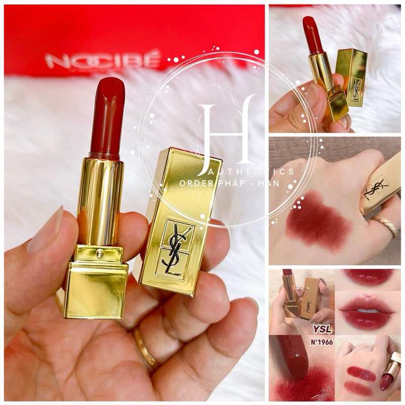 Son Mini YSL 1966 Rouge Libre ( Unbox ) | Shopee Việt Nam