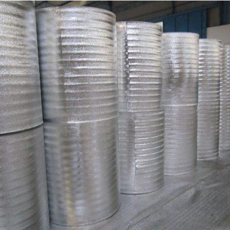 (Dài 100m) Nguyên cuộn mút xốp cách nhiệt 3mm - Tấm xốp bạc chống nóng khổ 1m