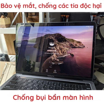 Dán cường lực màn hình macbook pro 2016 2017 2018 2019 2020 2021 12 13 15 nano dẻo chống xước, chống lóa