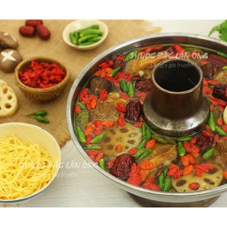 Gói gia vị hoàn chỉnh nấu gà tiềm ớt hiểm, set 100g nấu lẩu gà, chim thơm phức - Lãn Ông
