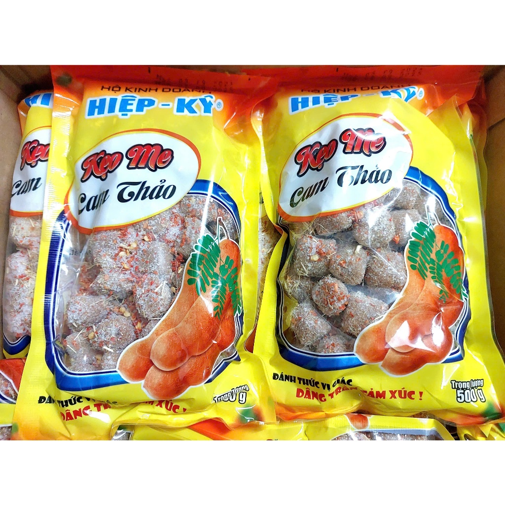 Kẹo Me Cam Thảo Hiệp Kí chua cay, thơm