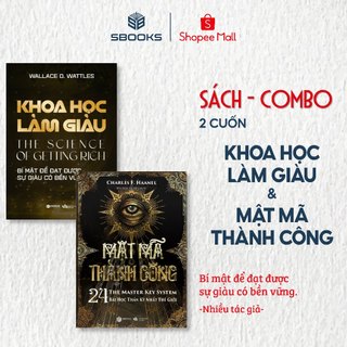 Sách - Combo 2 cuốn: Mật Mã Thành Công + Khoa Học Làm Giàu - Sbooks