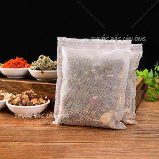 10 Set thảo dược ngâm chân handmade, 12 vị thảo mộc, thư giãn, thải độc, làm ấm cơ thể - Lãn Ông