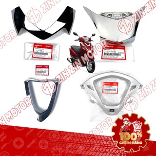 Nhựa Xi Miếng Chrome Dàn Áo Lead 2017 - 2023 Ốp Viền Đồng Hồ, Viền Mặt Nạ 53207-K12-V00 53215-K12-V00ZB 64302-K2T-V00