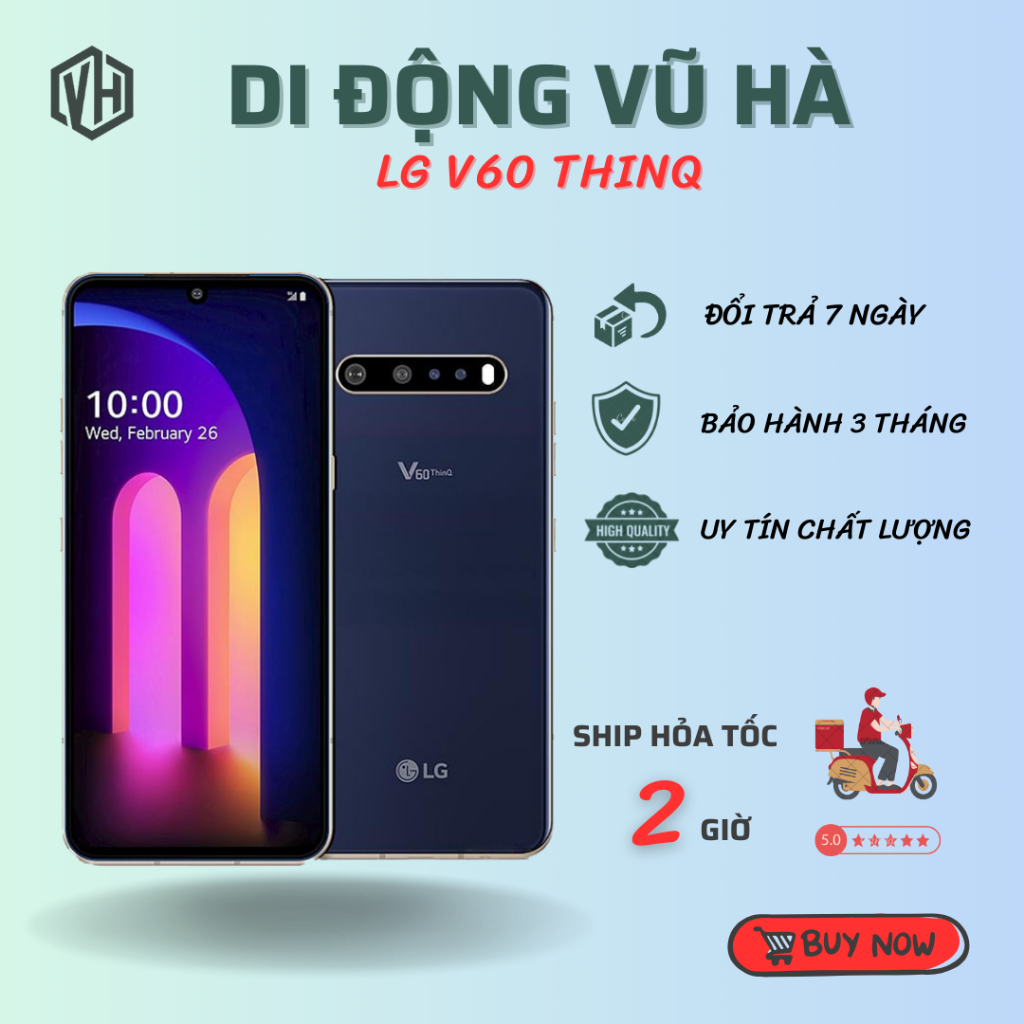 Điện thoại LG V60 2 sim Ram 8/128 Snap 865 Zin đẹp | Shopee Việt Nam