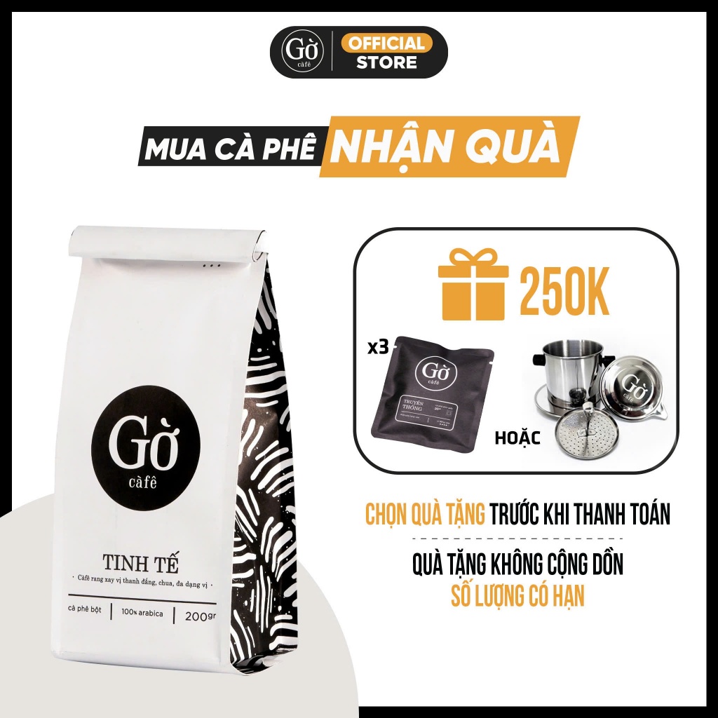 Gờ cafe gu TINH TẾ (đắng nhẹ, thanh chua) 100% ARABICA CẦU ĐẤT, cà phê ...