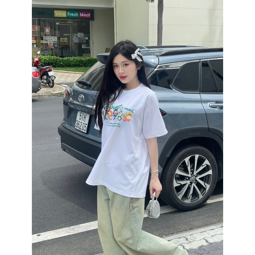 Ảnh Áo Thun TSUN MascotGang Tee - 5 Màu - [UNISEX] - In - Nam/Nữ - Local Brand - Streetwear - Đen/Trắng/Vàng/Hồng/Beige 3