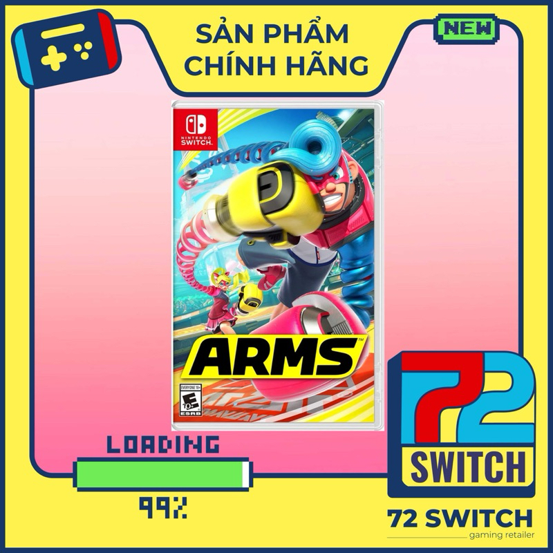 Băng game Nintendo Switch ARMS | Shopee Việt Nam