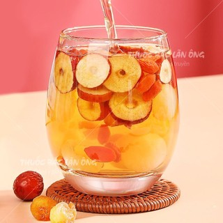 Táo đỏ thái lát 500g, táo đỏ Hàn Quốc sấy giòn, không vụn, dùng pha trà, ăn vặt, nấu chè, chưng yến