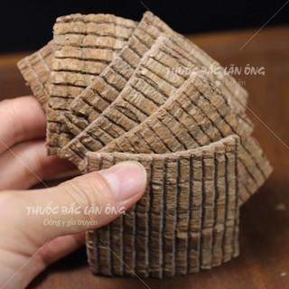 Đỗ trọng bắc 100g, miếng to, dập sợi đẹp, khô, thơm - Lãn Ông