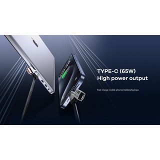 Cáp sạc nhanh đa năng 2in2 Remax RC-C189 TypeC to TypeC 65W / TypeC to LN 27W / USB-A to TypeC 30W, dài 1M (Đen)