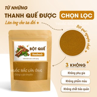 Bột quế nguyên chất 100g, gia vị nấu ăn, tạo mùi thơm hấp dẫn