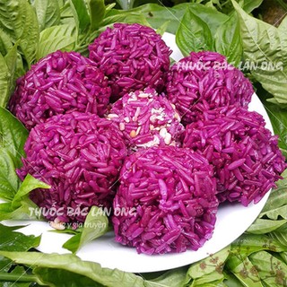 Lá cẩm tím khô sấy lạnh 100g, lá cẩm tạo màu tím nấu xôi, chè, thạch,làm bánh, tạo màu thực phẩm - Lãn Ông