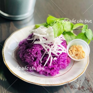 Lá cẩm tím khô sấy lạnh 100g, lá cẩm tạo màu tím nấu xôi, chè, thạch,làm bánh, tạo màu thực phẩm - Lãn Ông