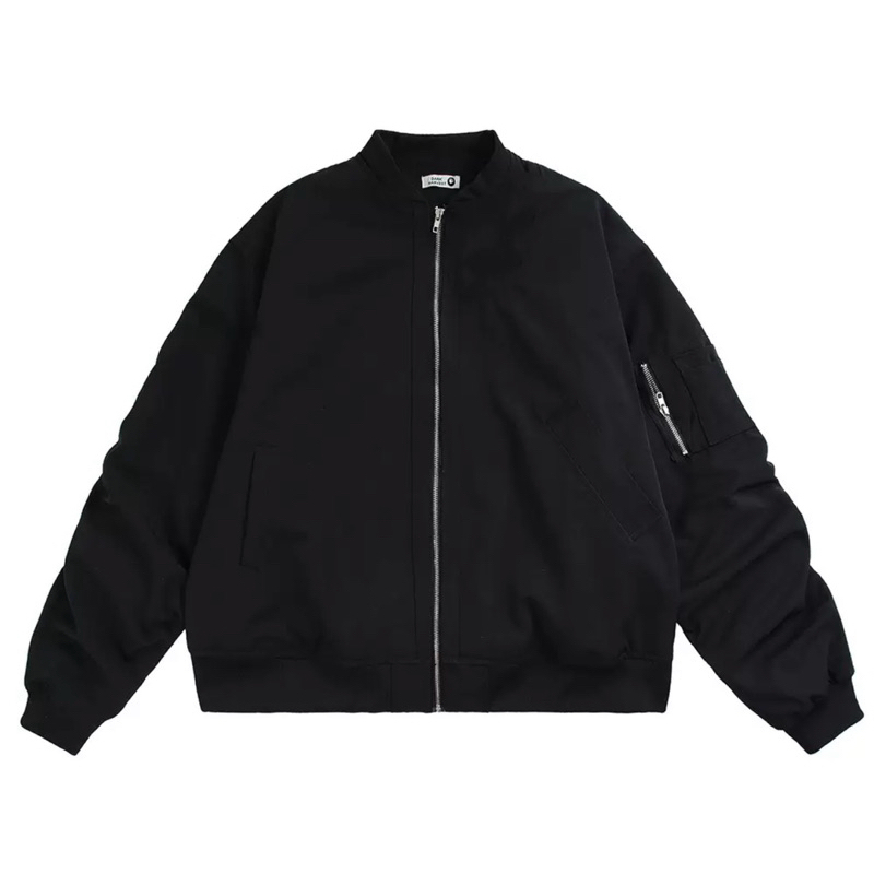 Áo Khoác Gió Bomber Dù Tay Nhún V1 Thêu Full Chữ S Top Menswear Form Rộng Unisex Nam Nữ 2026 | BigBuy360 - bigbuy360.vn