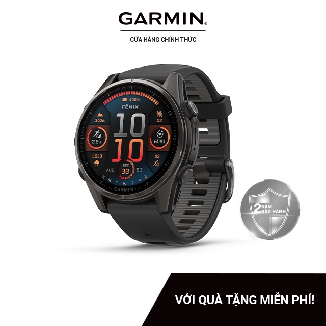 Đồng hồ thông minh Garmin Fenix 8 Sapphire AMOLED  - Hàng chính hãng | BigBuy360 - bigbuy360.vn