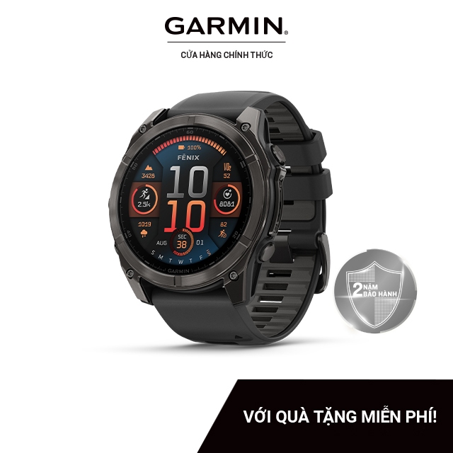 Đồng hồ thông minh Garmin Fenix 8 Sapphire AMOLED  - Hàng chính hãng | BigBuy360 - bigbuy360.vn