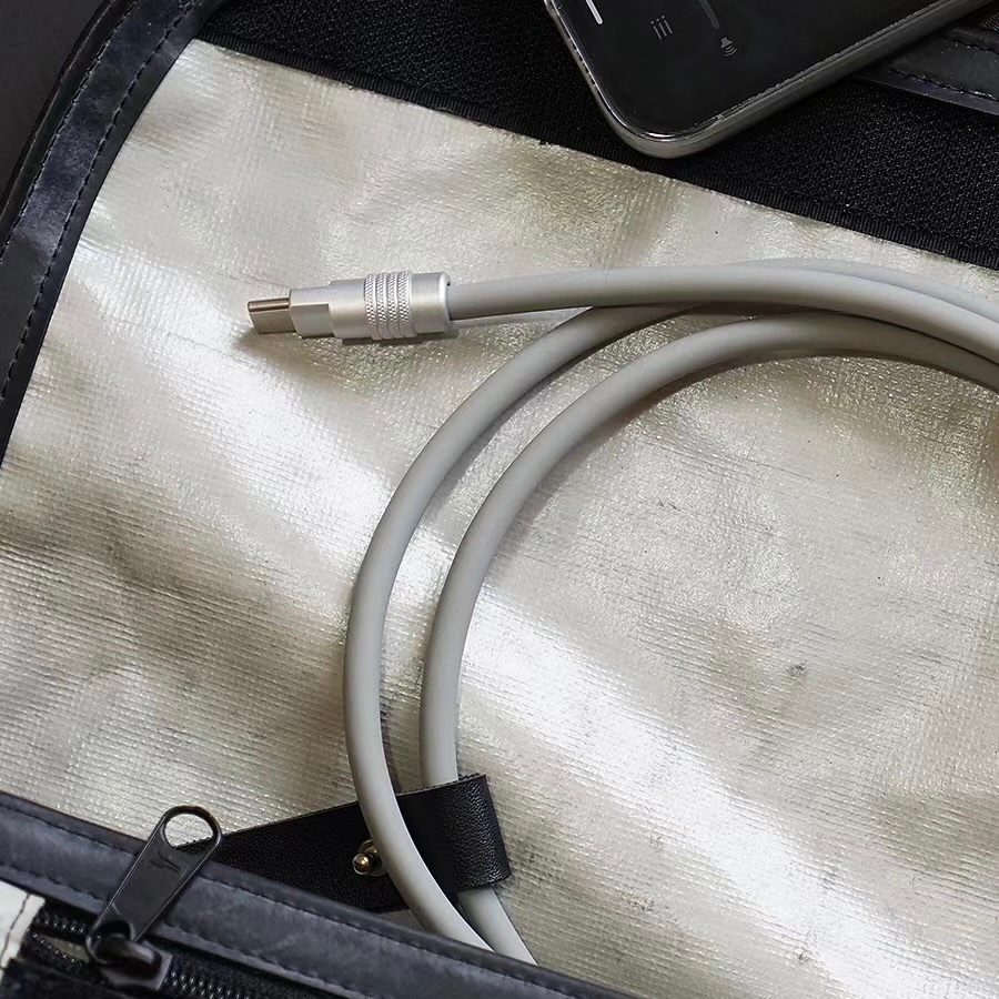 Dây cáp sạc nhanh Type C - Công suất PD 100W - Chất liệu silicon mềm - Dài 1.5 mét