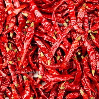Trái ớt khô 100g ( ớt nguyên quả khô thơm, cay nồng làm gia vị lẩu cay tứ xuyên )