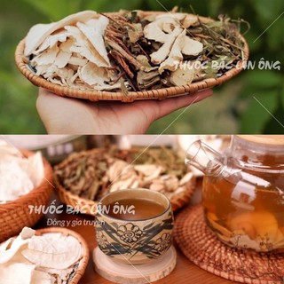 Sâm tố nữ khô 100g, sắn dây củ tròn, thái lát mỏng, thơm, không tẩy trắng, cân bằng nội tiết - Lãn Ông