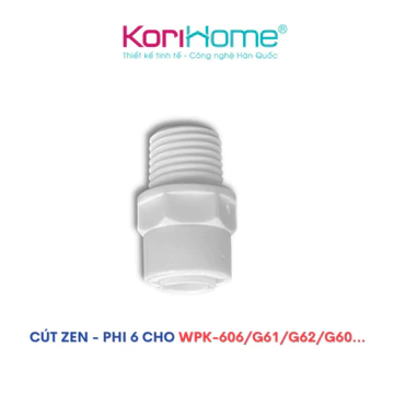 Co cút gắn lõi lọc nước Korihome dùng cho các máy Wpk-606, 608, G61, G62, G60…
