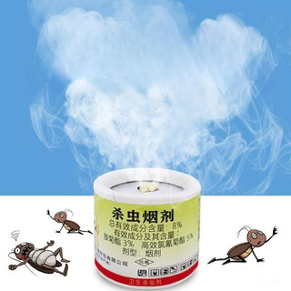 Viên Xông Khói Diệt Côn Trùng 6 Viên – Đốt Xông Diệt Gián Muỗi Kiến Ruồi Cypermethrin 5% Phòng Kín