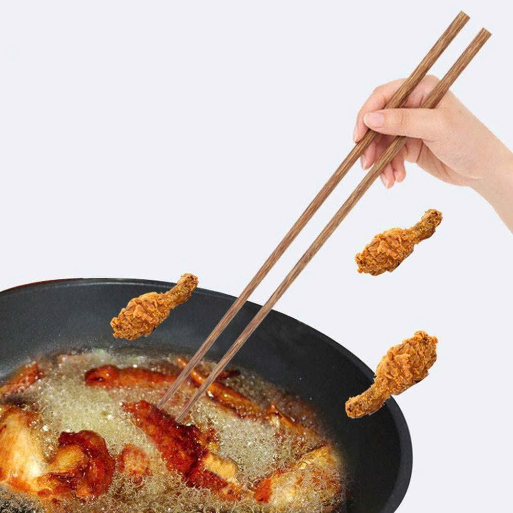 Đôi Đũa Gỗ Dài Dùng Chiên Xào Thức Ăn Tránh Nóng