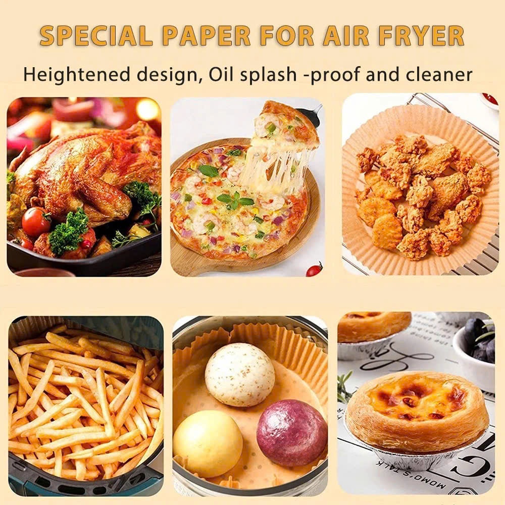 (Set 30) Giấy Nến Lót Bánh - Giấy Lót Nồi Chiên Không Dầu