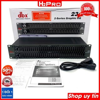 Lọc Xì Equalizer DBX 231 Cắt Hú Micro, Điều Chỉnh Bass ,Trυng, Trebbe, Lọc Tiếng Âm Thanh Cực Hay.