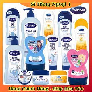 Sữa Tắm Gội, Kem Dưỡng Da, Kem hăm, Dầu Massage Cho Trẻ Sơ Sinh Bubchen Đức - Nội địa Đức Đủ Bill [Hot] .