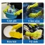 Găng tay cao su Sắc Cầu Vồng dài 29 - 46cm , găng tay rửa bát, rửa chén, vệ sinh cao cấp TỐT