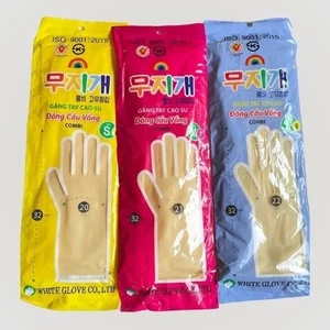 Găng tay cao su Đông Cầu Vồng nhiều size S,M,L, găng tay rửa chén, rửa bát