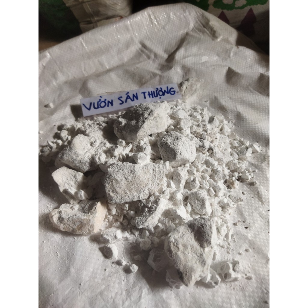 Vôi S.ống (0,5KG) Dùng Trong Nông nghiệp Làm Nước Vôi Trong Xử Lý Đất, D.iệt Nấm B.ệnh