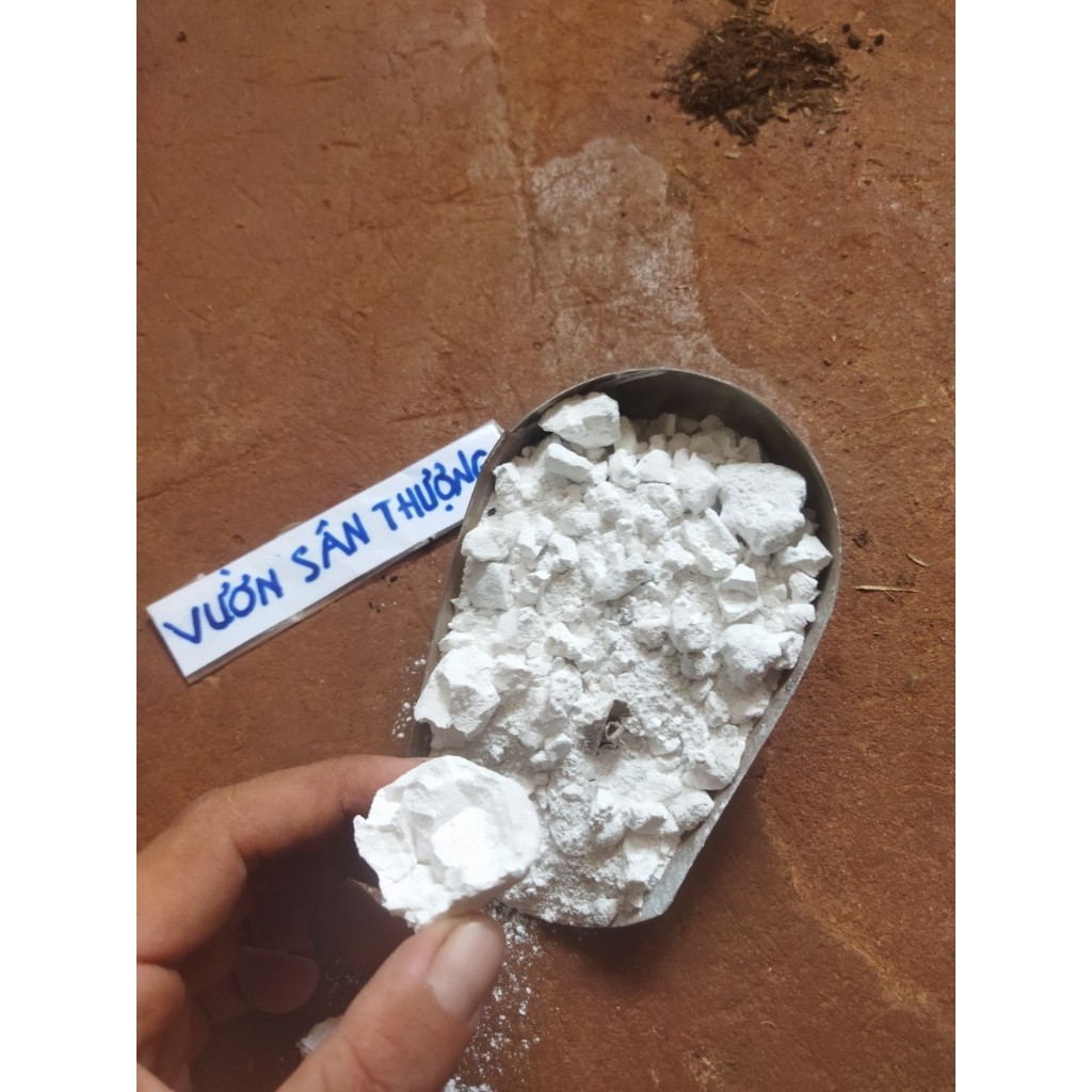 Vôi S.ống (0,5KG) Dùng Trong Nông nghiệp Làm Nước Vôi Trong Xử Lý Đất, D.iệt Nấm B.ệnh