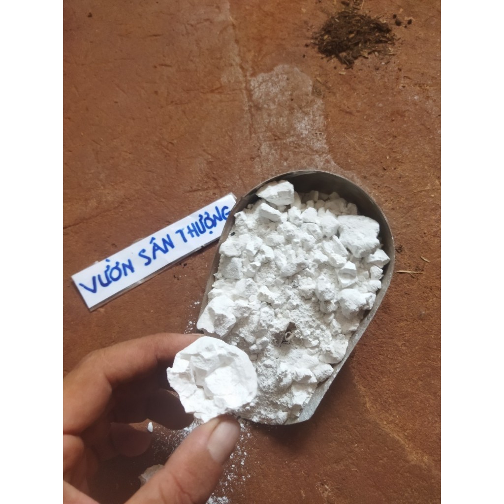 Vôi S.ống (0,5KG) Dùng Trong Nông nghiệp Làm Nước Vôi Trong Xử Lý Đất, D.iệt Nấm B.ệnh