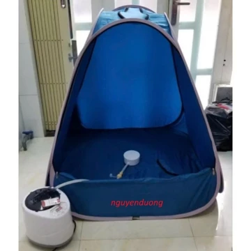 LỀU XÔNG HƠI TỰ BUNG CHUI ĐẦU VÀ NỒI XÔNG HƠI)