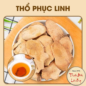 Thổ phục linh 100g, củ khúc khắc đỏ khô, thái lát mỏng, thơm, ngọt - Lãn Ông