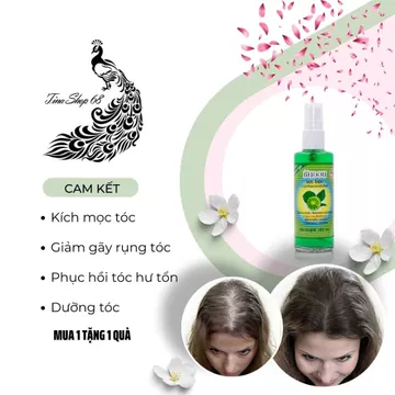 xịt mọc tóc Thái Lan dưỡng tóc chống rụng tóc tinh dầu bưởi kích mọc tóc nhanh phục hồi hư tổn tóc