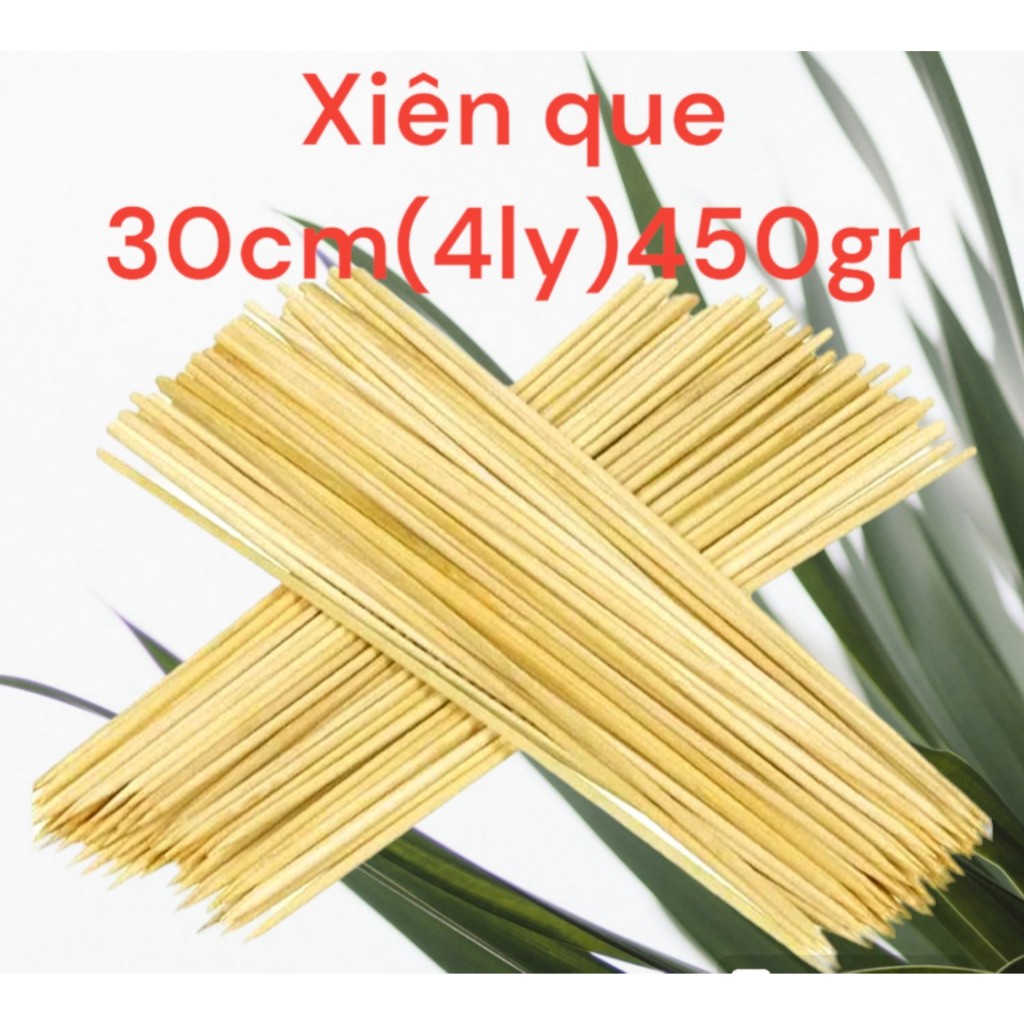 [ Bịch 500g ] Que xiên tre , xiên nướng tôm-30cm (4ly) | Shopee Việt Nam