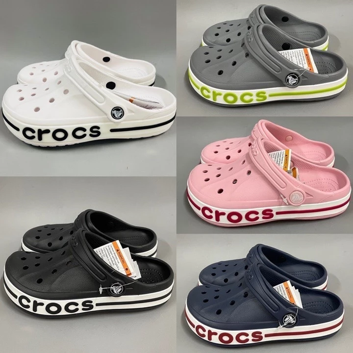 Dép sục Cross Nam Nữ, Sục Crocs Baya Crocs Nam Nữ tặng kèm Sticker có fullsize đi êm siêu bền hạn chế trơn tr